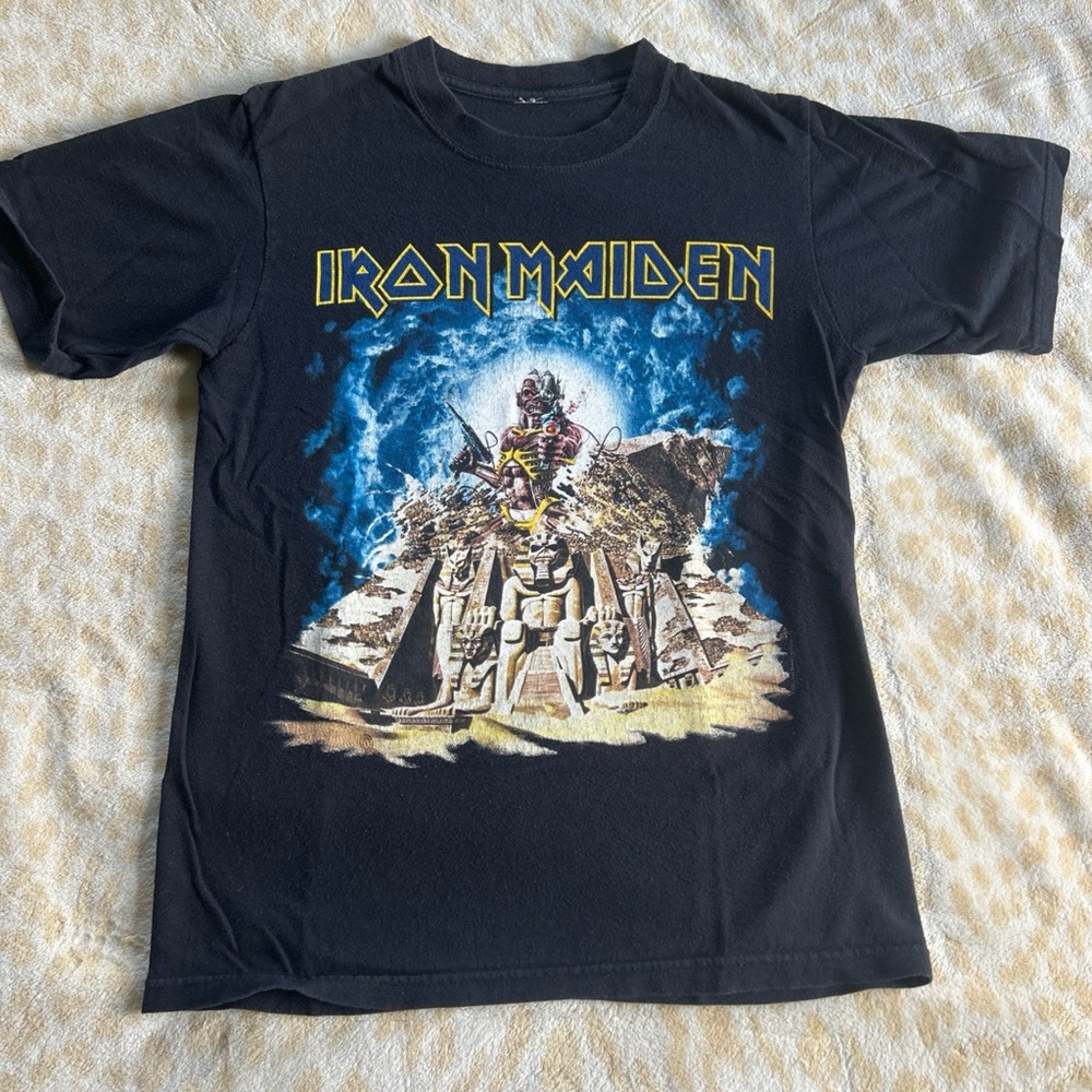 Iron Maiden Black Concert T-Shirt